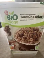 Muesli croustillant tout chocolat aux pépites de chocolat