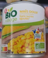 Mais doux sans sucre ajouté