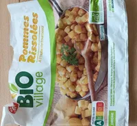 surgelés pommes rissolées à l'huile de tournesol
