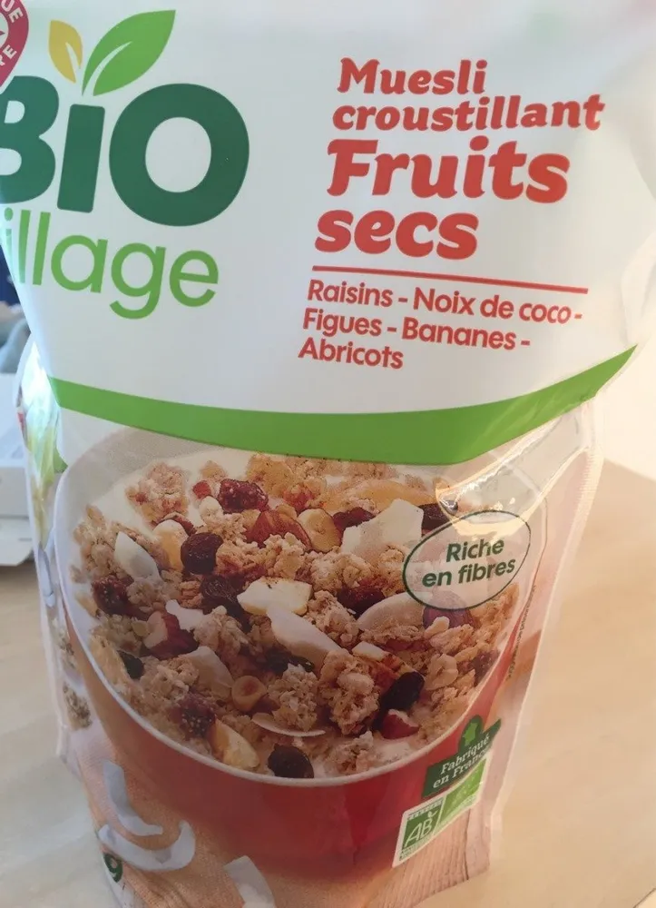 Muesli croustillant - Fruits secs