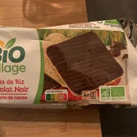 Galette de riz chocolat noir