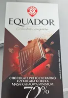 CHOCOLATE PRETO EXTRAFINO CZEKOLADA GORZKA MASA KAKAOWA MINIMUM 72%