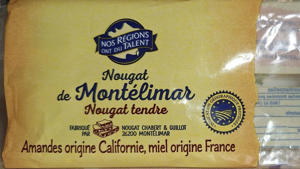 Nougat de Montélimar tendre