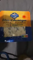 Bleu d'Auvergne au lait de vache pasteurisé