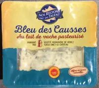 Bleu des Causses au lait de vache pasteurisé