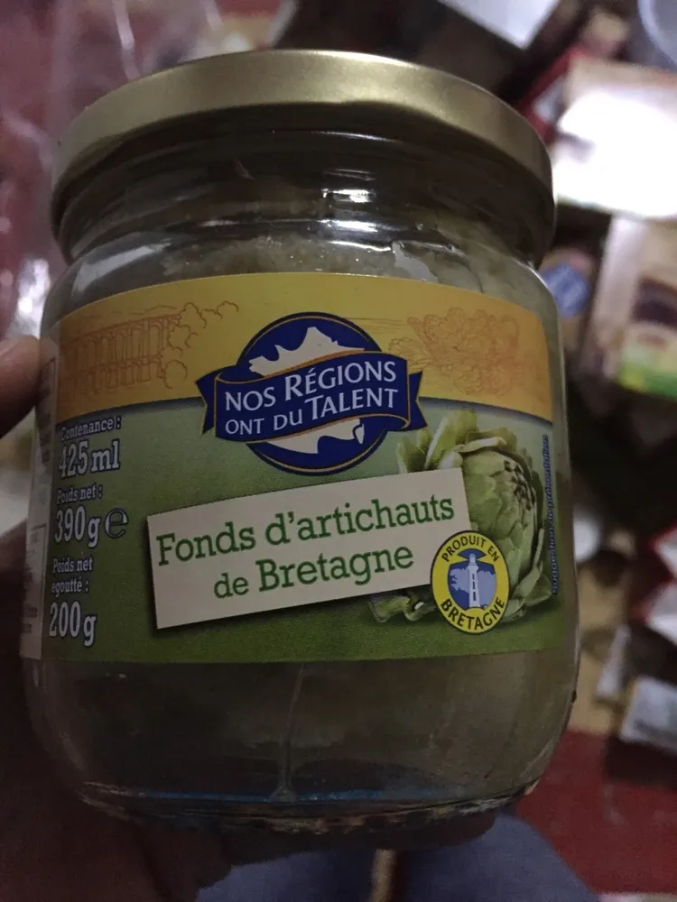Fonds d'artichauts de Bretagne