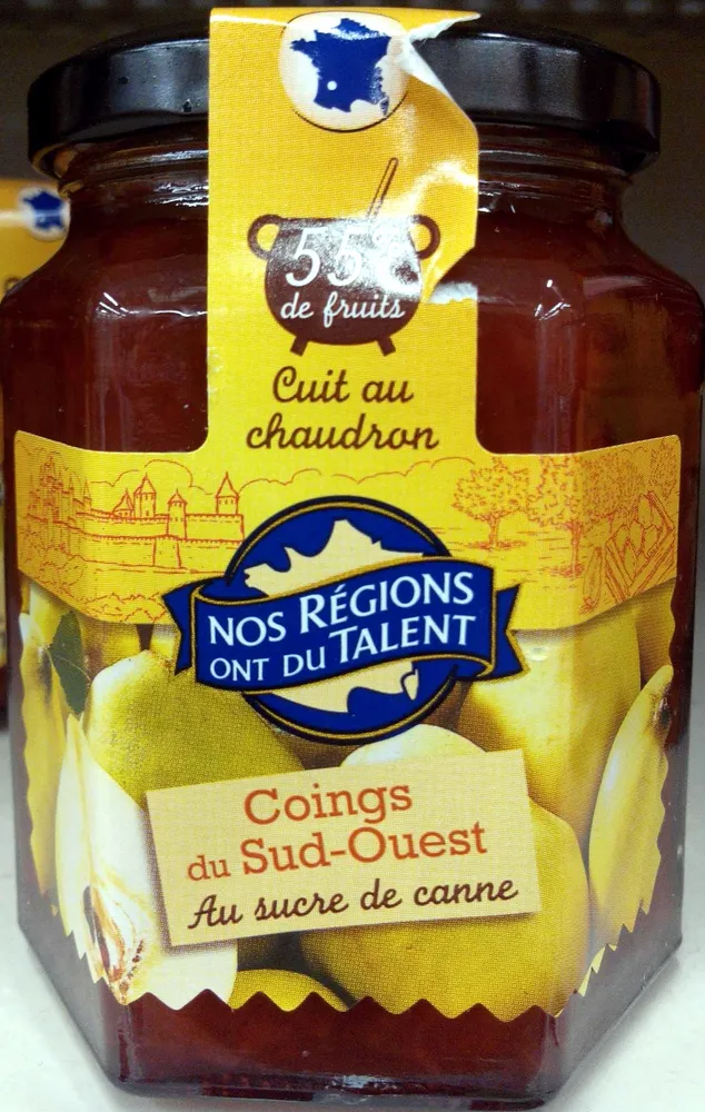 Coings du Sud-Ouest au sucre de canne