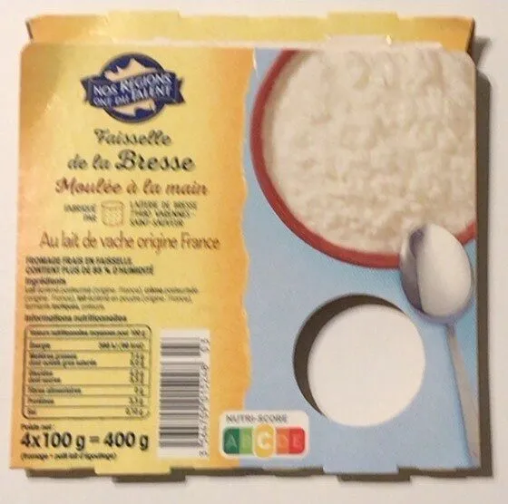 Faisselle de la Bresse (7,4 % MG)