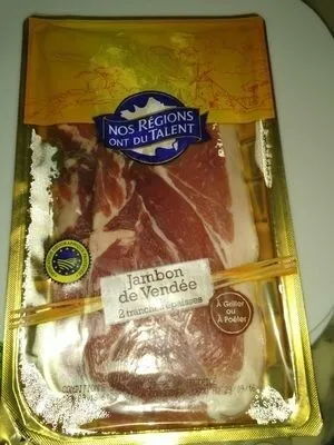 Jambon de Vendée à l'ancienne - 2 tranches épaisses