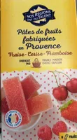 Pâtes de fruits Fraise-Cerise-Framboise