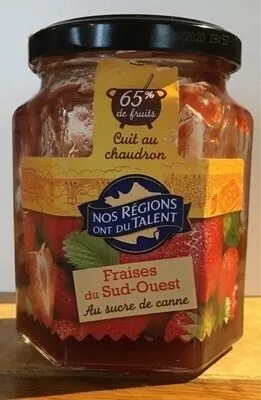 Préparation de fraises du sud-ouest