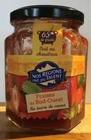 Préparation de fraises du sud-ouest