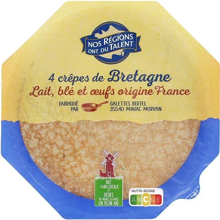 Crêpes de Bretagne x 4