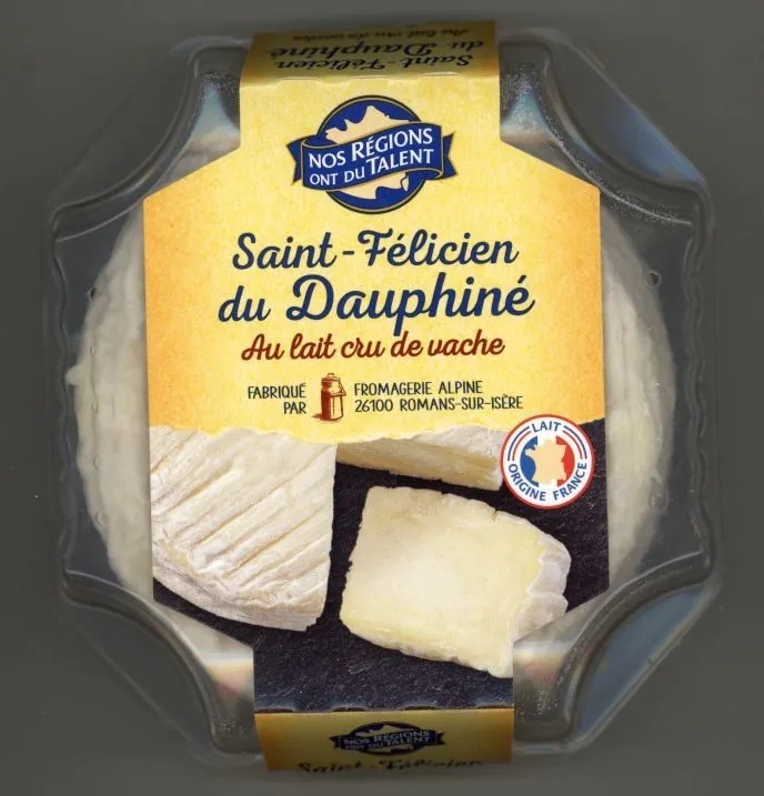 Saint-Félicien du Dauphiné au lait cru de vache