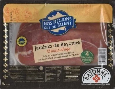 Jambon de Bayonne 12 mois d'âge
