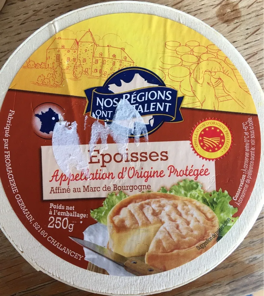 Epoisses affiné au Marc de Bourgogne