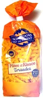 Pâtes d'Alsace Torsades (7 Œufs Frais par kilo de semoule)