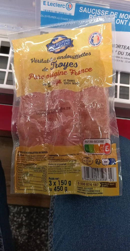 3 Véritables Andouillettes