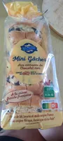 Mini gâches aux carreaux de chocolat noir