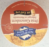 Petit Camembert au Lait Cru (22 % MG)