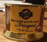 Bloc de foie gras de canard du Périgord