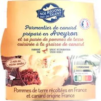 Parmentier de canard préparé en Aveyron