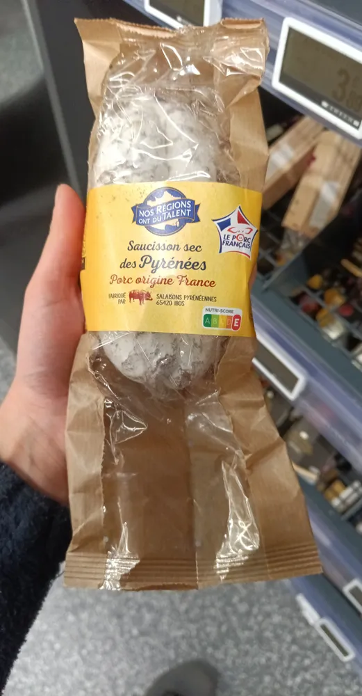 Saucisson sec supérieur Pyrénée Nos Régions Ont Du Talent