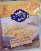 Quenelles de volaille de l'Ain à la lyonnaise au beurre