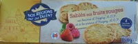 Sablés aux fruits rouges