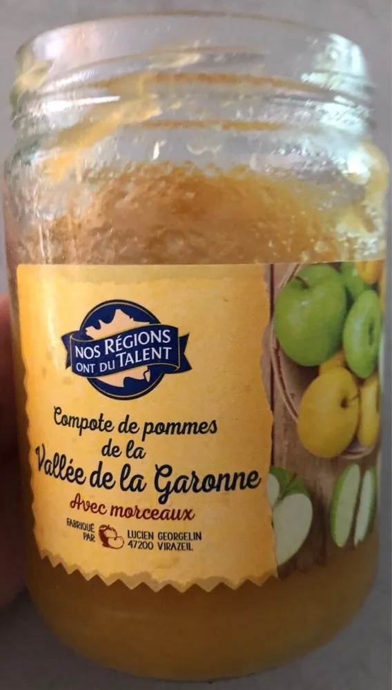 Compote de pommes de la Vallée de la Garonne