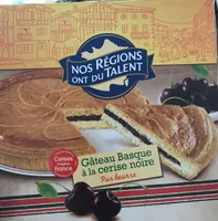Gâteau Basque Cerise Noire