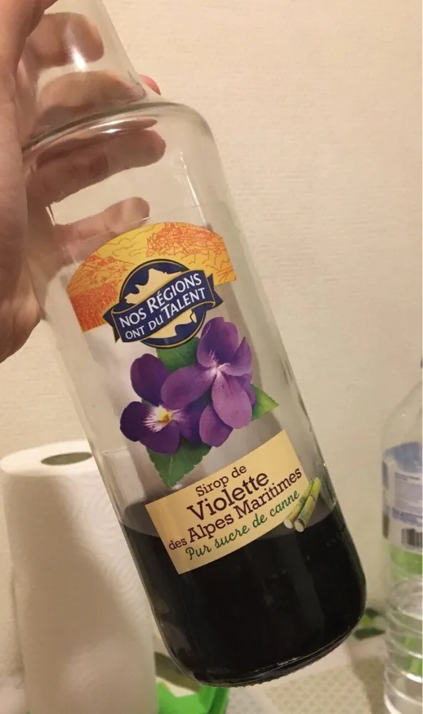 sirop a la violette