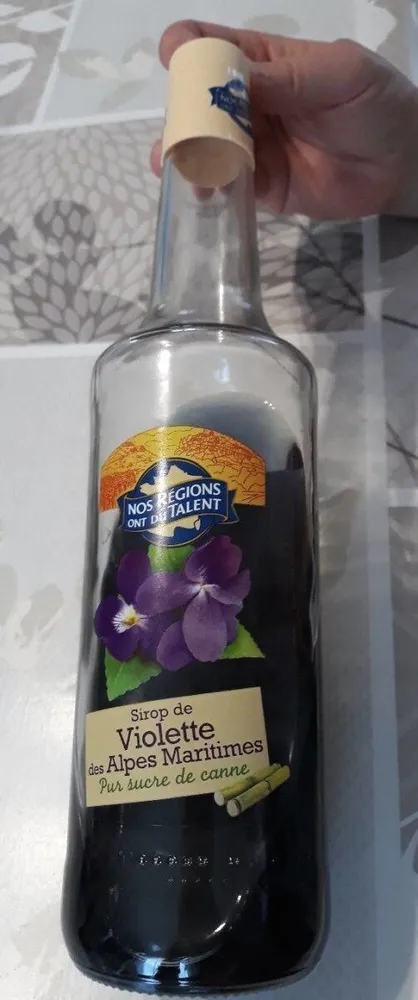 Sirop de Violette des Alpes Maritimes