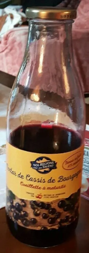 Nectar de cassis de bourgogne