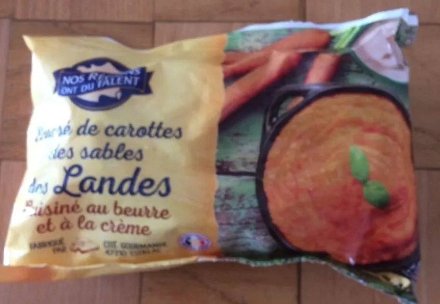 Ecrasé de carottes des sables des Landes