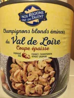 Champignons Blonds Émincés du Val de Loire
