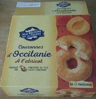 Couronnes d'Occitane à  l'abricot