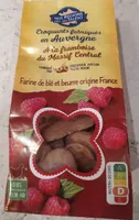 Croquants fabriqués en Auvergne a la framboise