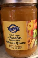 Compote d’abricots rouges du Roussillon et pommes