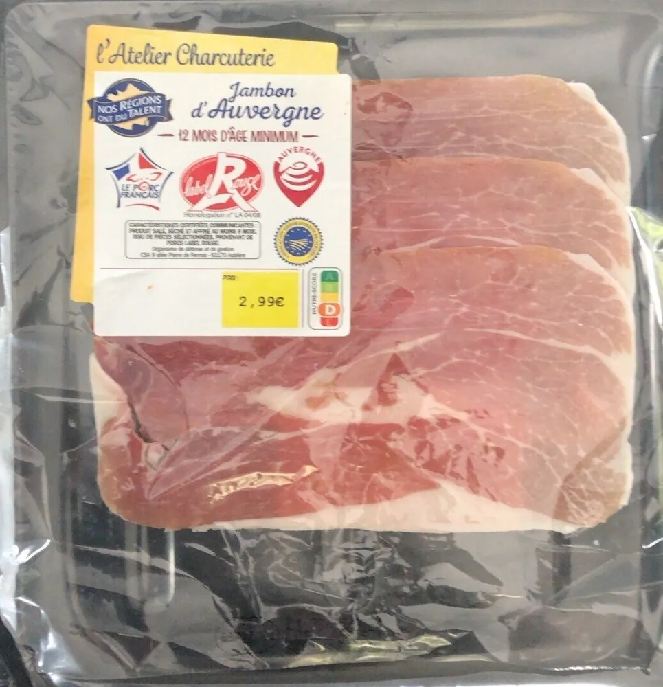 Jambon d’auvergne