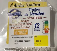 Préfou de Vendée chèvre et miel