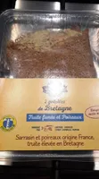 Galettes de sarrasin garnies de poireaux et truite fumée
