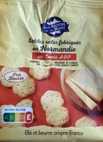 Sablés salés fabriqués en Normandie au Comté AOP
