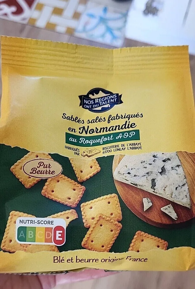 Sablés au roquefort AOP
