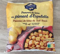 pommes de terre au piment d’espellette