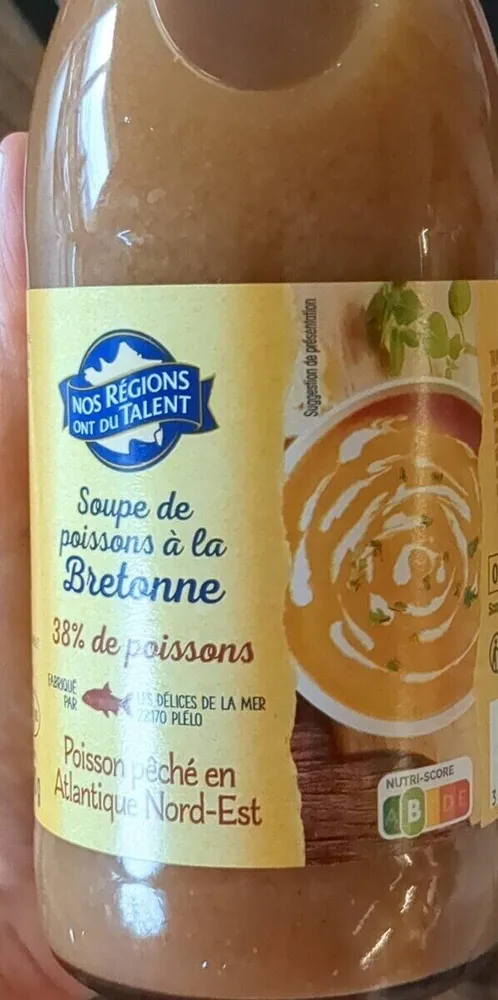 Soupe de poissons à la Bretonne