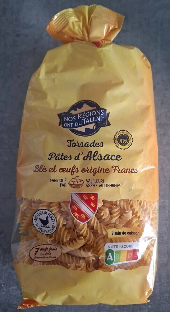Torsade Pâtes d'Alsace