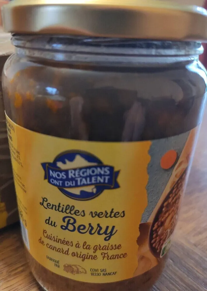 Lentilles vertes du Berry