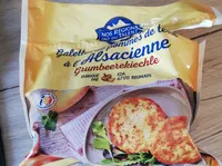 Galettes de pommes de terre à l'alsacienne