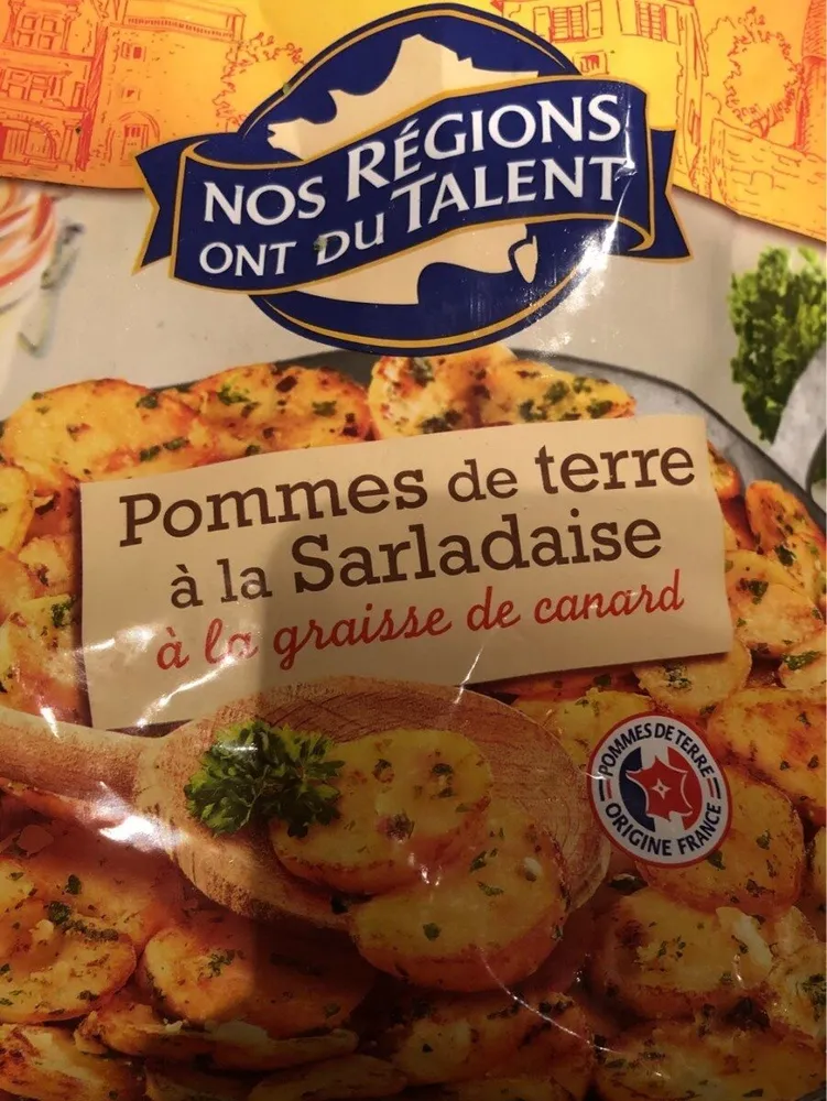 Pomme de tetre a la Sarladaise